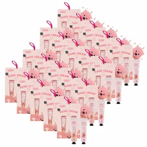 20 SET Zanmang Loopy Character Hand Creams Cute Small Gifts 30ml 2 pieces Peach Cherry Blossom Scent