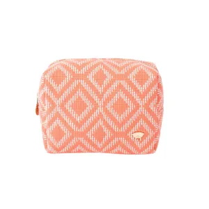 Abike Makeup Pouch - Coral