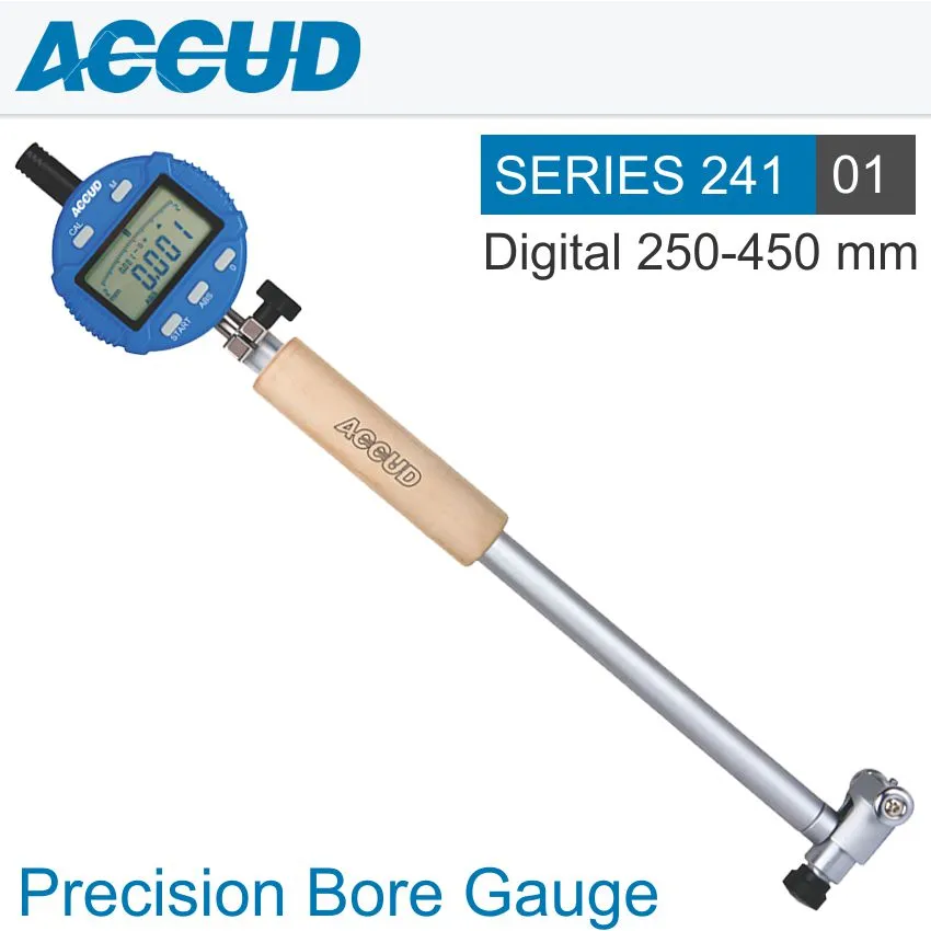 ACCUD DIG. PRECISION BORE GAUGE 250-450MM 0.018MM ACC. 0.001MM GRAD. AC241-450-01