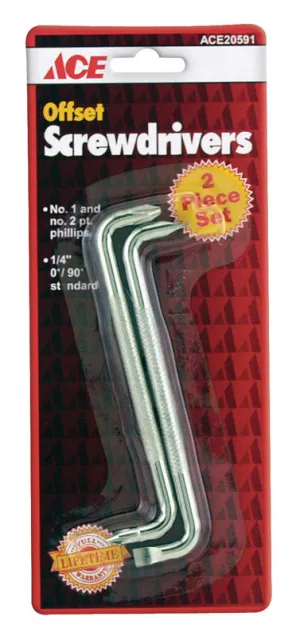 Ace Multi-Blade Precision Screwdriver Set 2 pc