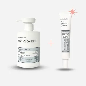 Acne Cleanser 300ml   AC Target Cream 30ml