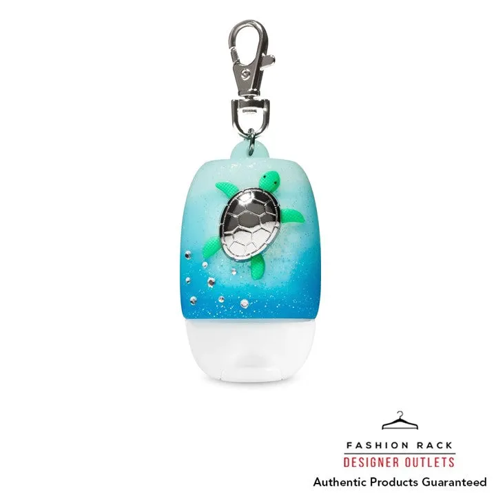 Bath & Body Works Blue Silver Sea Turtle Pocketbac Holder