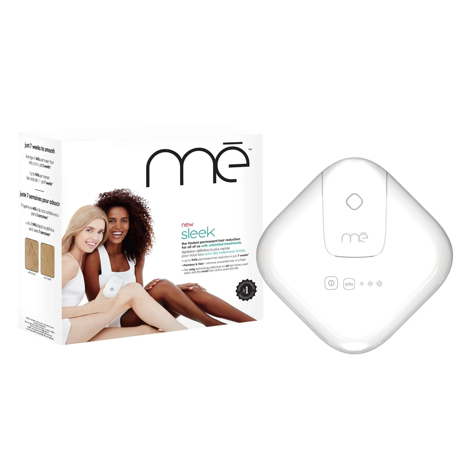 Beauty Ora mē Sleek Professional At Home Face & Body Permanent Hair Reduction System