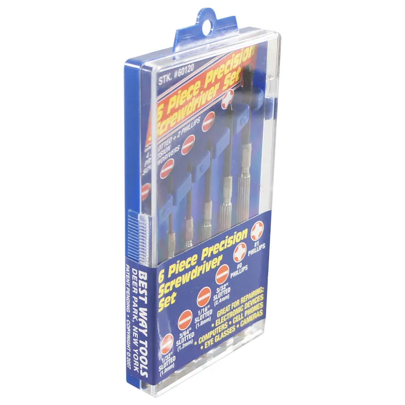 Best Way Tools Precision Driver Set 6 pc