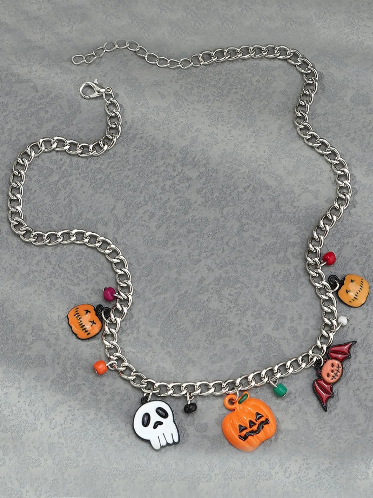 Bewitching Style Halloween Charm Necklace