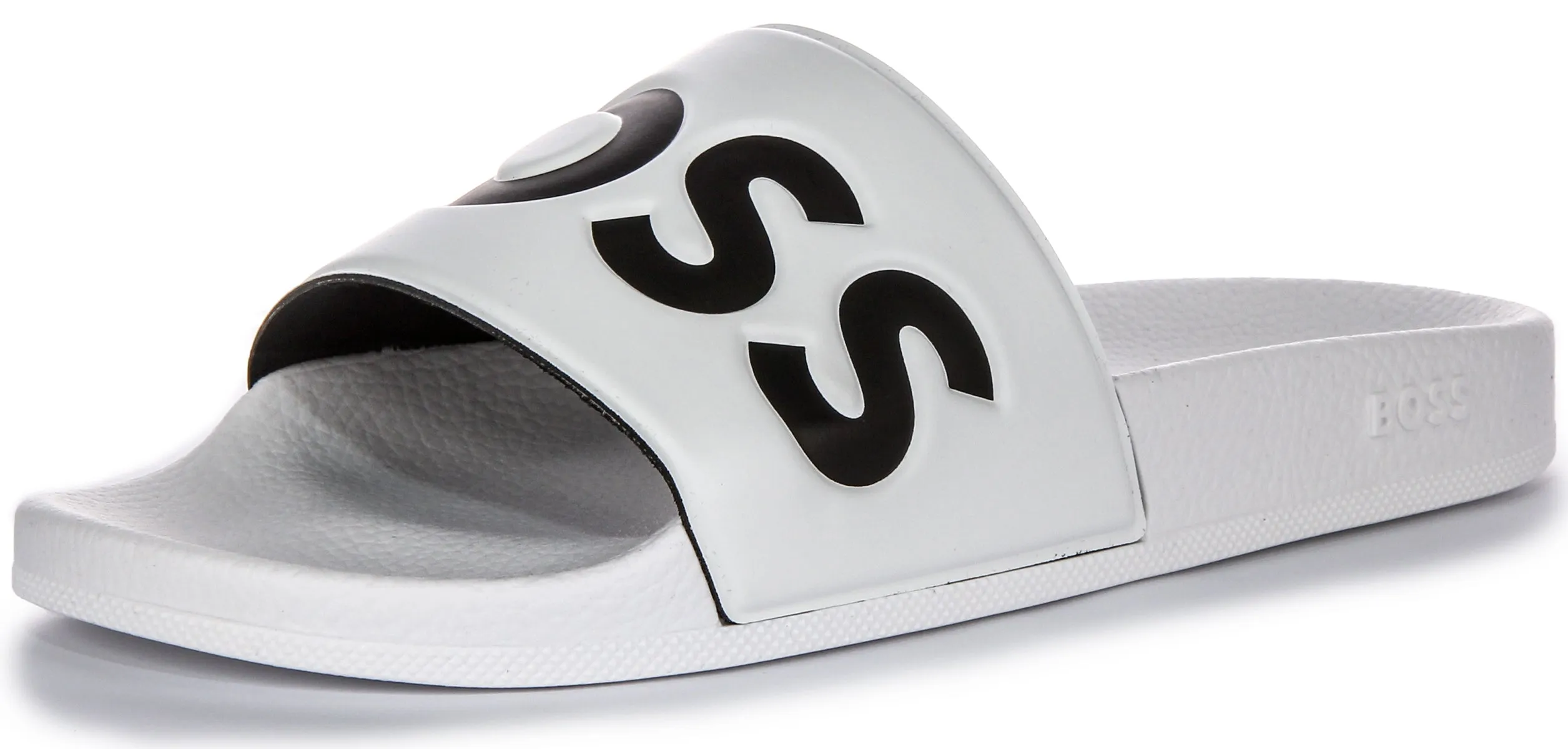 Boss Aryeh Slide In White Black For Men