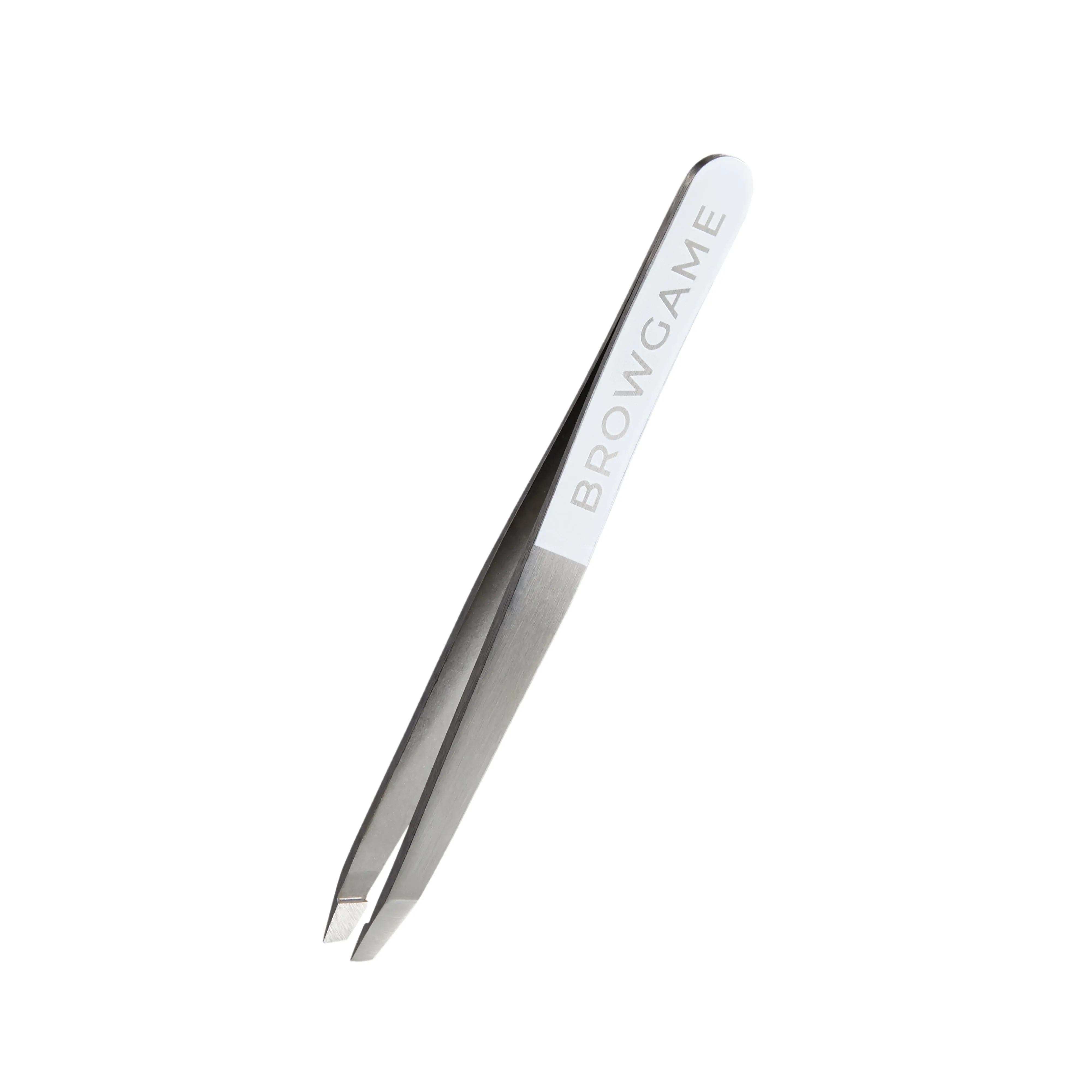 Browgame Cosmetics Signature Tweezer Slanted