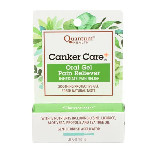 Cankercare  Oral Gel Pain Reliever Care  Gel 0.33 Oz By Quantum Health