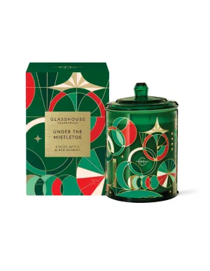 Christmas Candle 380g - Under the Mistletoe - Glasshouse Fragrances