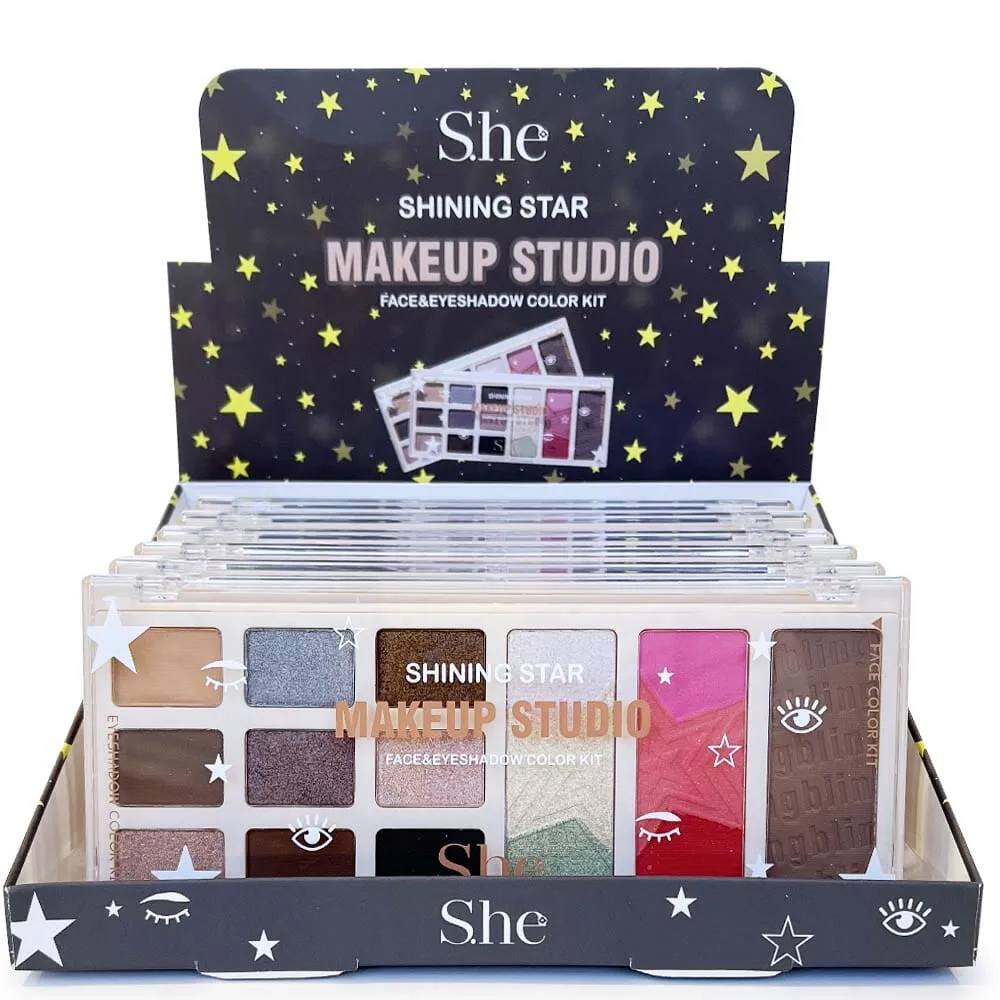 Face & Eyeshadow Color Kit (6 units)