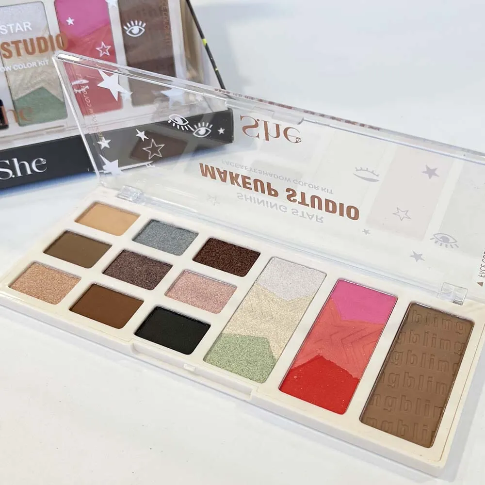 Face & Eyeshadow Color Kit (6 units)