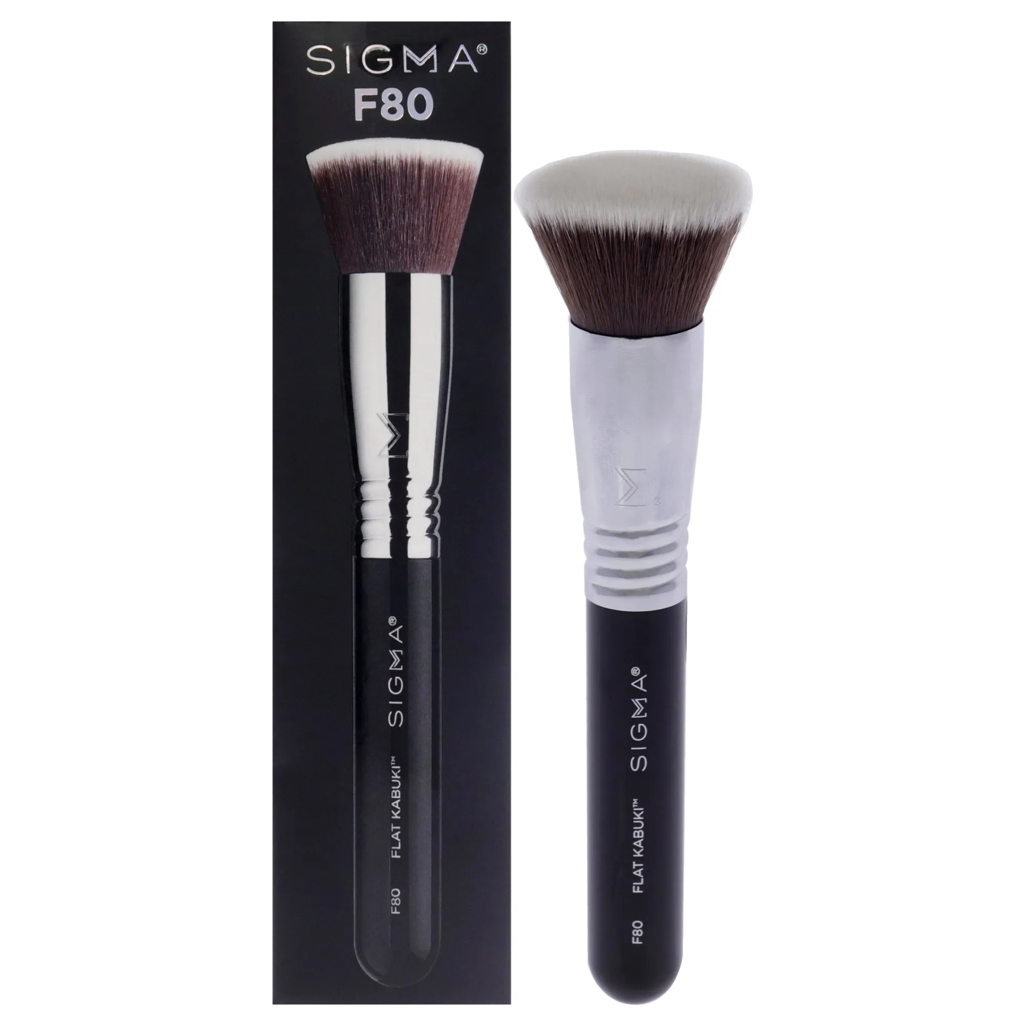 Flat Kabuki Brush - F80 by SIGMA Beauty for Women - 1 Pc Brush