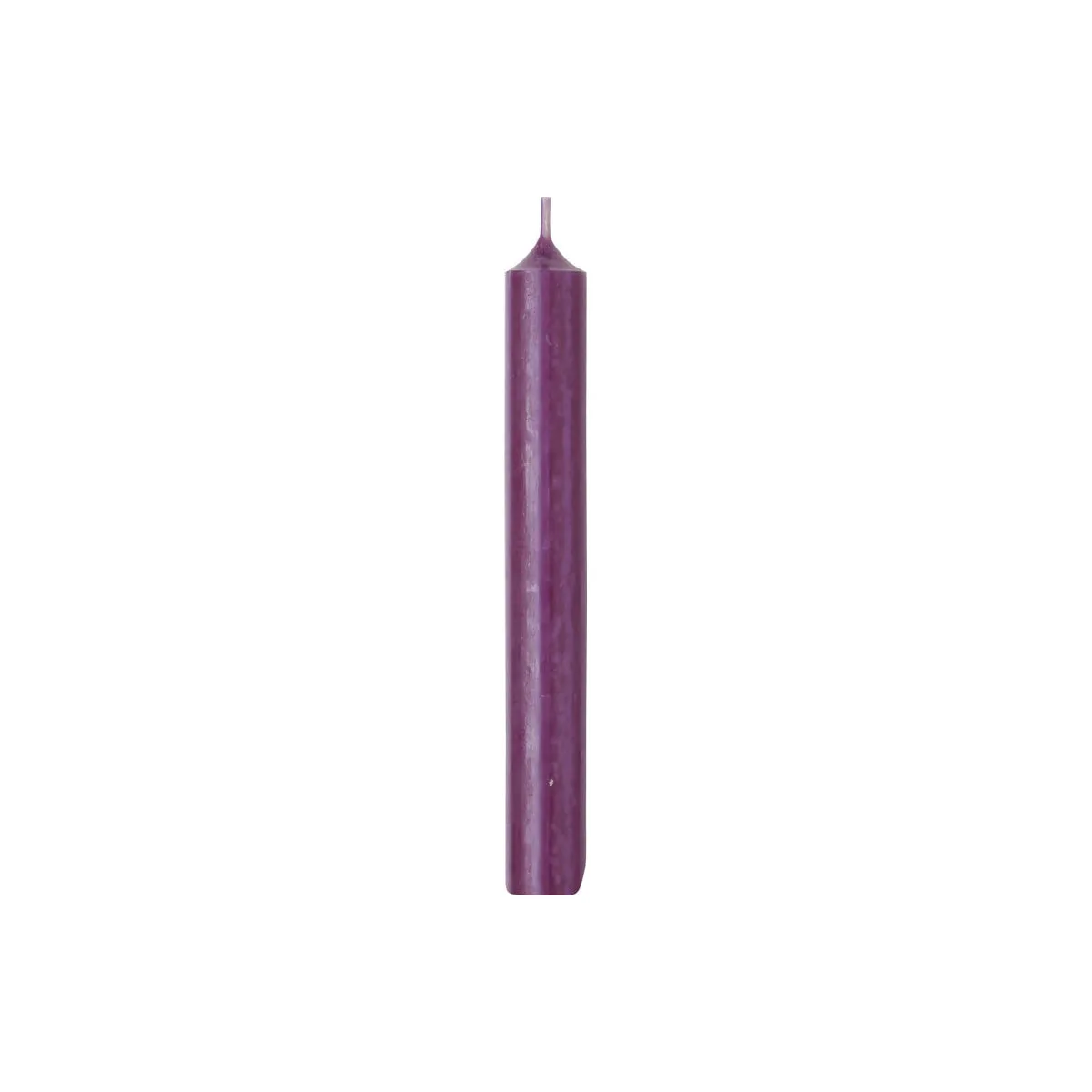 Ideal Home Range Dinner Candle Aubergine 18cm