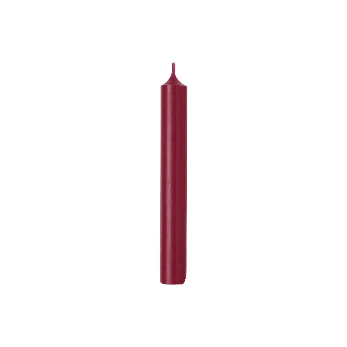 Ideal Home Range Dinner Candle Red Plum 18cm