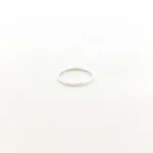 Iris Impressions Ring | Silver