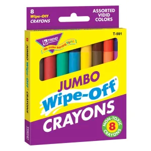 Jumbo Wipe Off Crayons