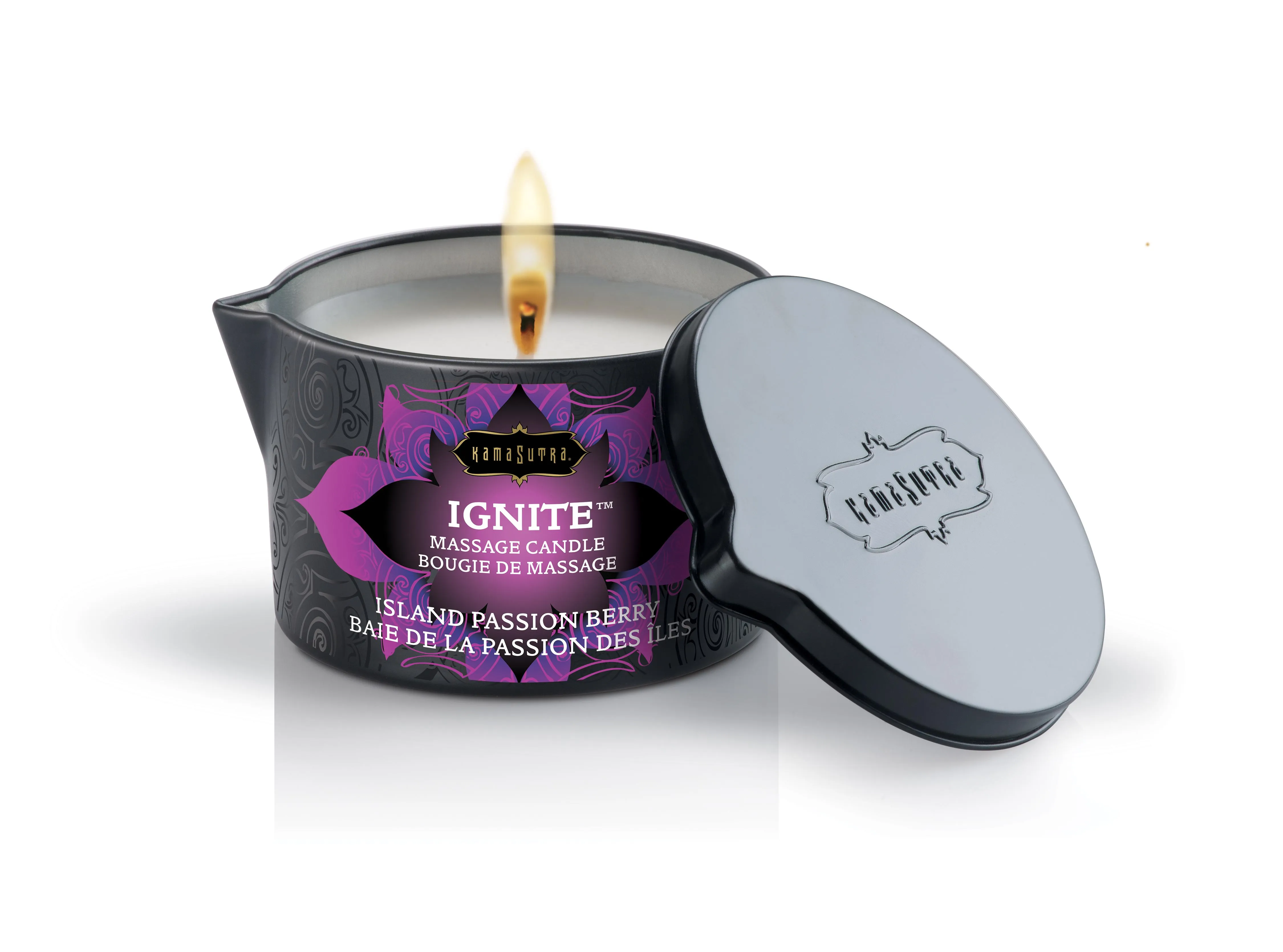 Kama Sutra IGNITE Massage Candle Island Passion Berry