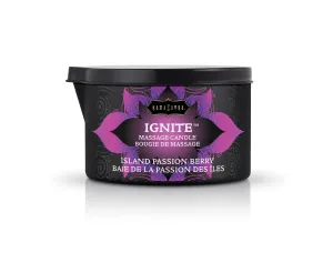 Kama Sutra IGNITE Massage Candle Island Passion Berry