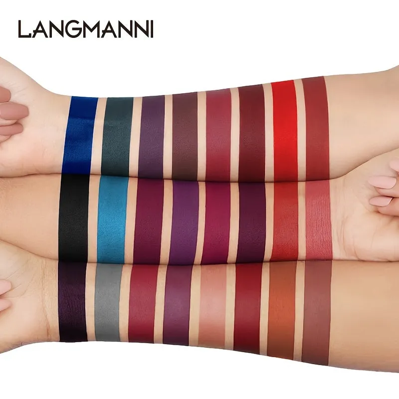 Langmanni Matte Liquid Lipstick Set 24 LongLasting Waterproof Shades