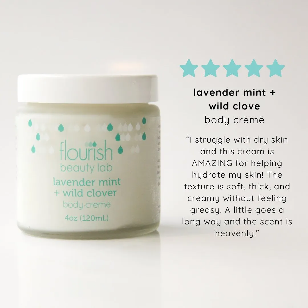 Lavender Mint Clover Body Creme