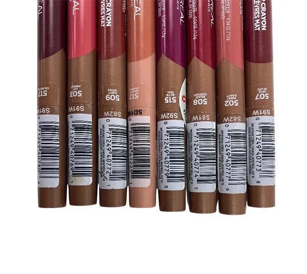 Loreal Paris Lip Crayon - Wholesale (50 Pcs Box)