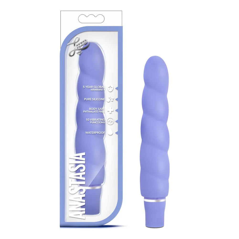 Luxe By Blush® | Anastasia Periwinkle 6.5-Inch Vibrator