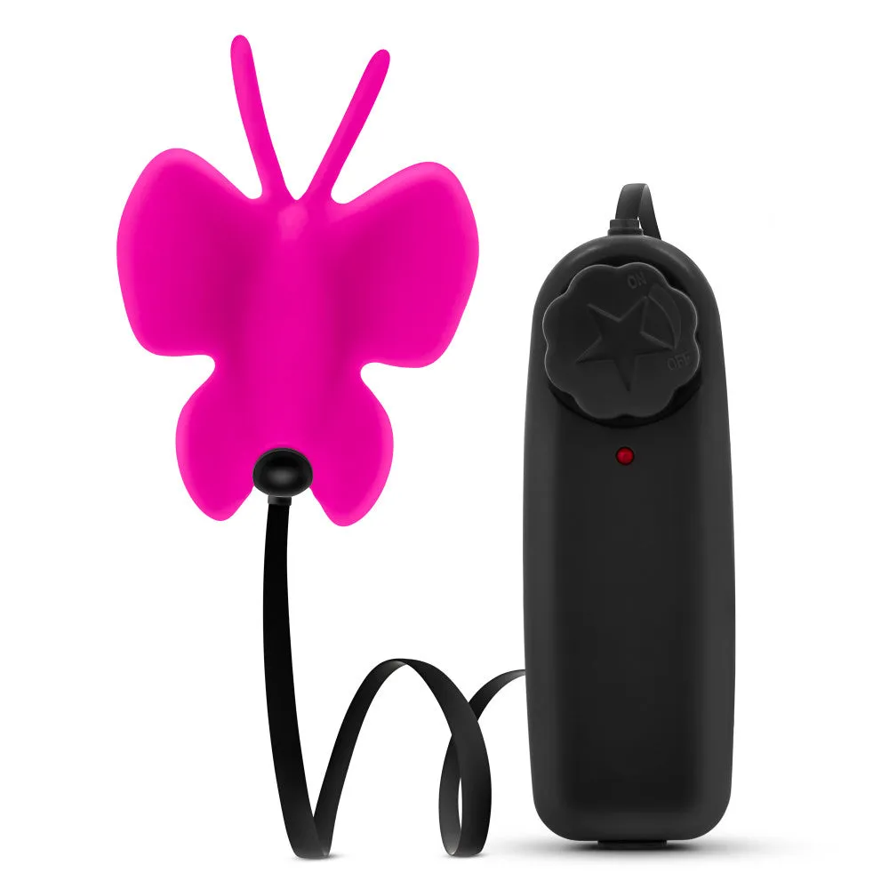 Luxe By Blush® | Butterfly Teaser Fuchsia 3-Inch Vibrating Bullet