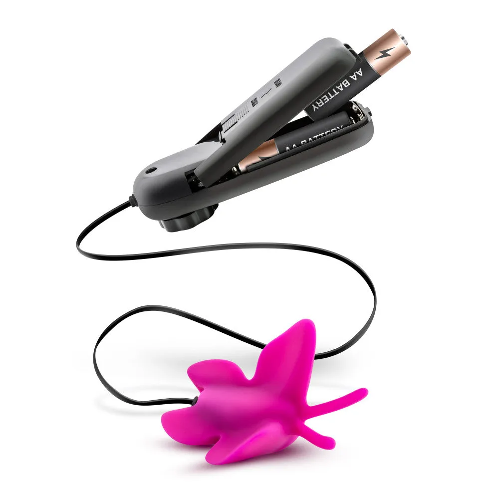 Luxe By Blush® | Butterfly Teaser Fuchsia 3-Inch Vibrating Bullet