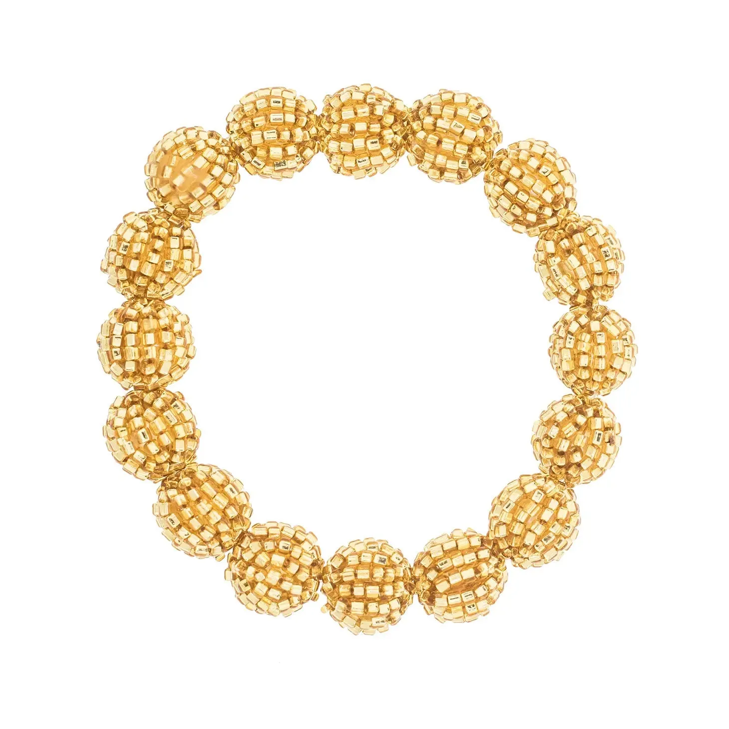 Luxe Globe Beaded Bracelet