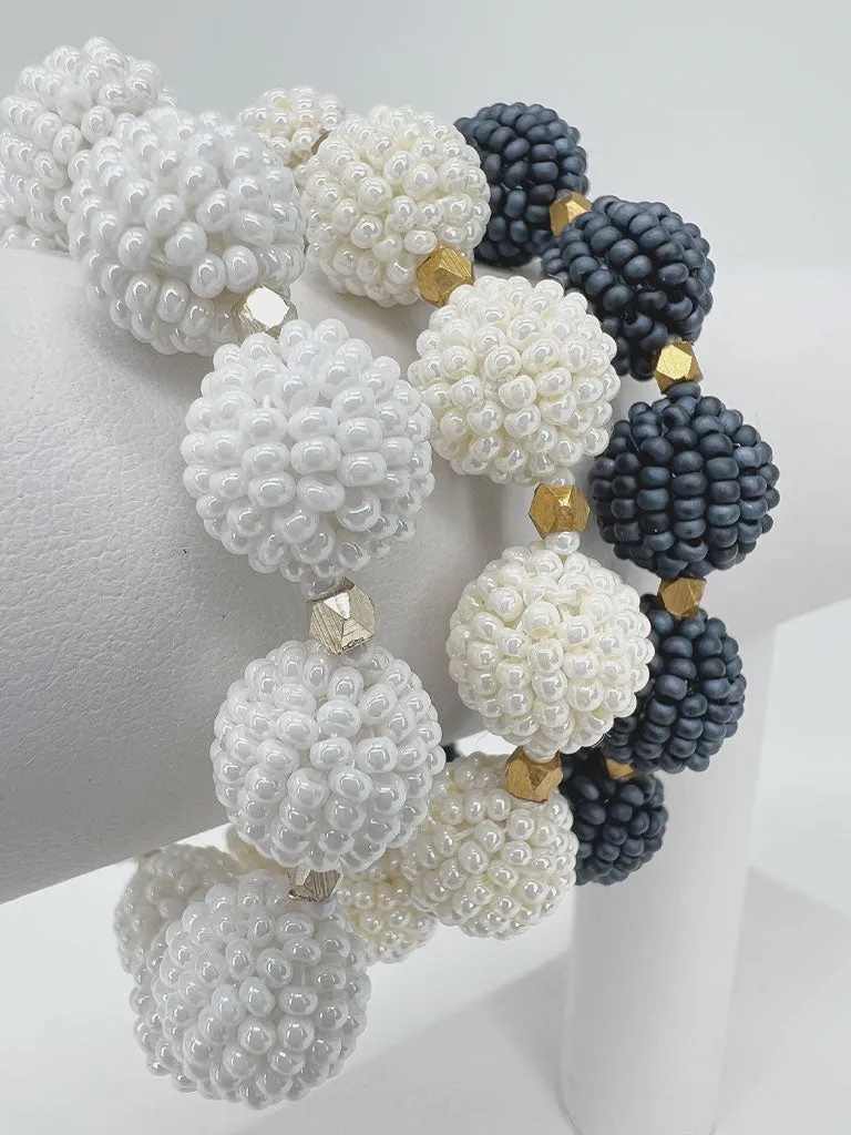 Luxe Globe Beaded Bracelet