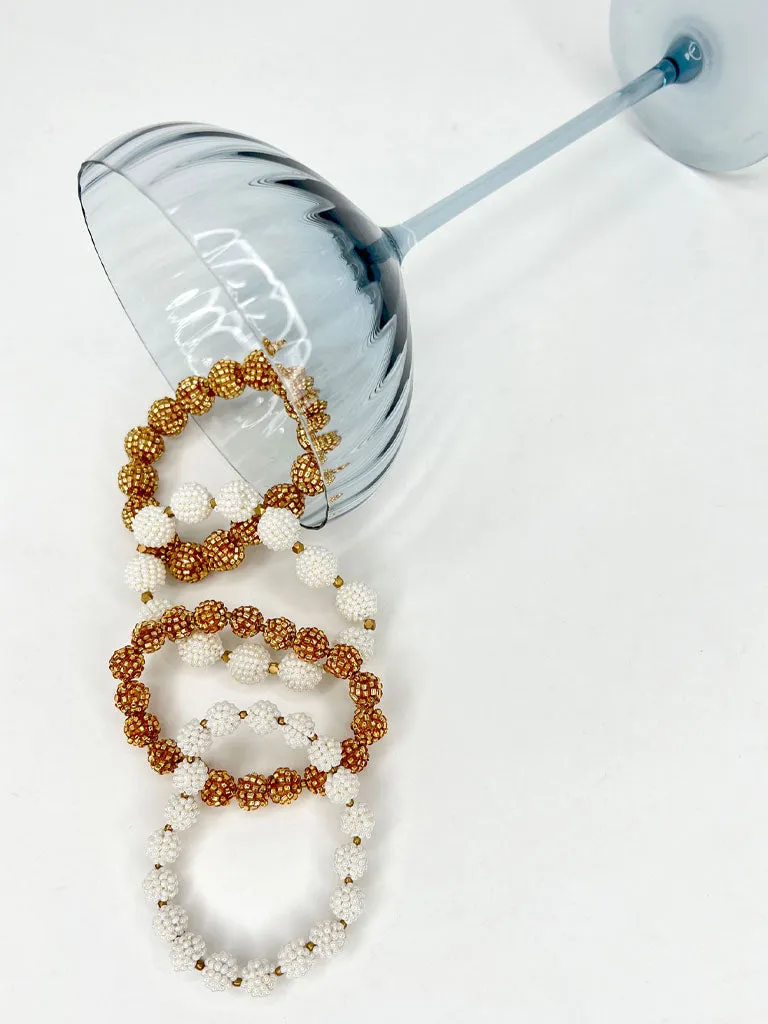 Luxe Globe Beaded Bracelet