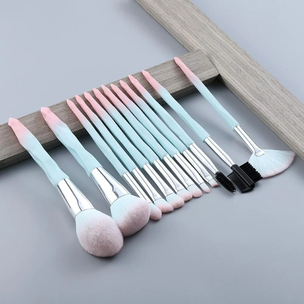 New Micron Crystalline Technology Design Makeup Brushes Set