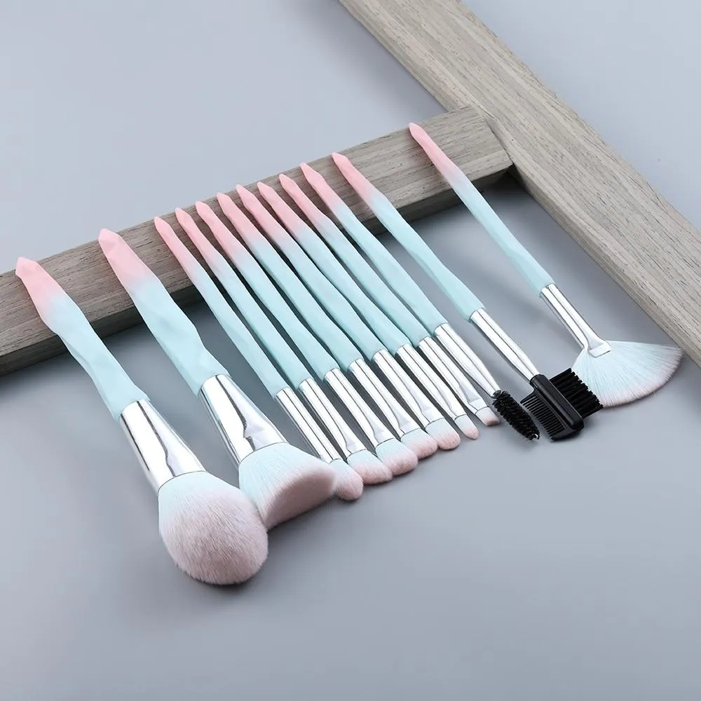 New Micron Crystalline Technology Design Makeup Brushes Set