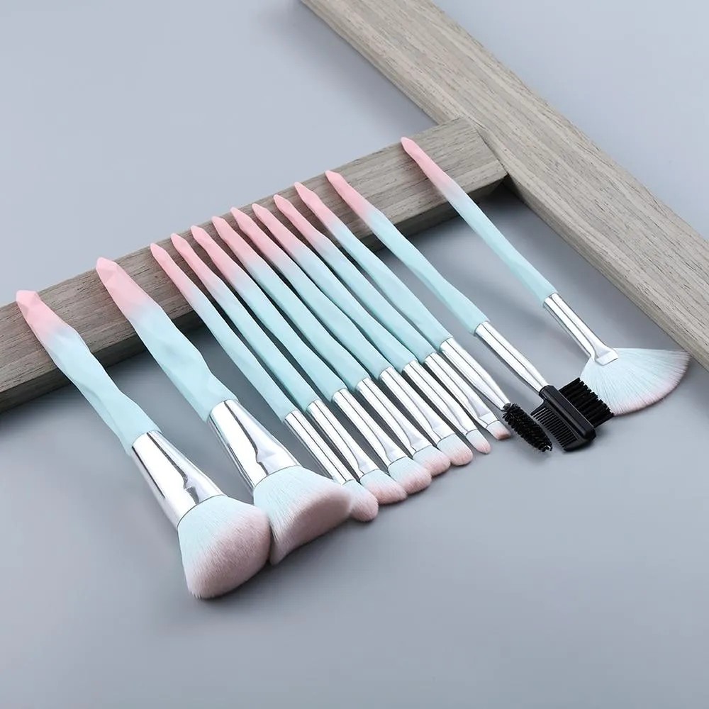 New Micron Crystalline Technology Design Makeup Brushes Set