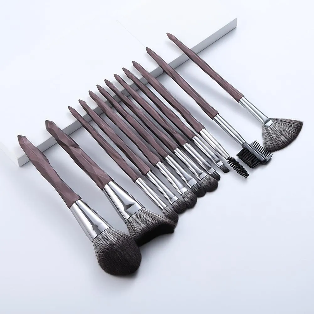 New Micron Crystalline Technology Design Makeup Brushes Set