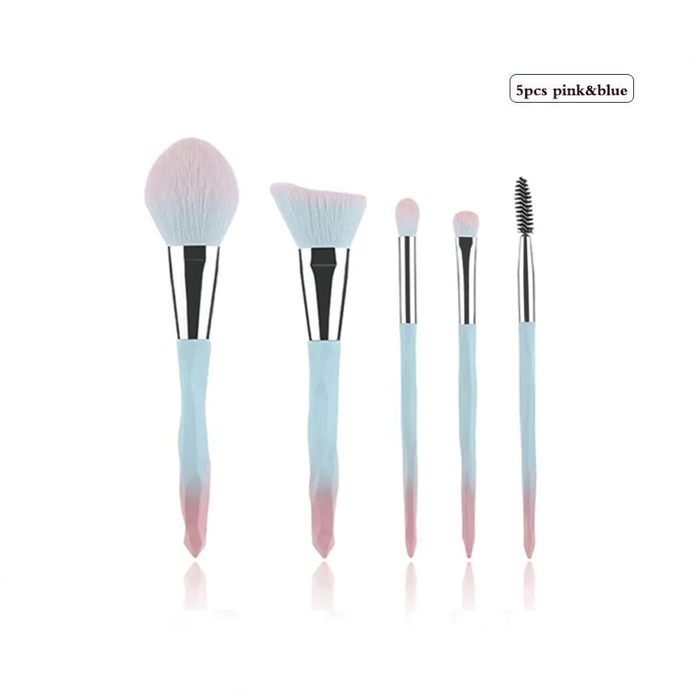 New Micron Crystalline Technology Design Makeup Brushes Set