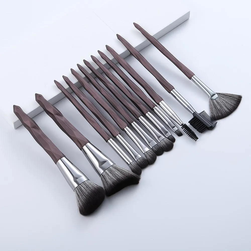 New Micron Crystalline Technology Design Makeup Brushes Set