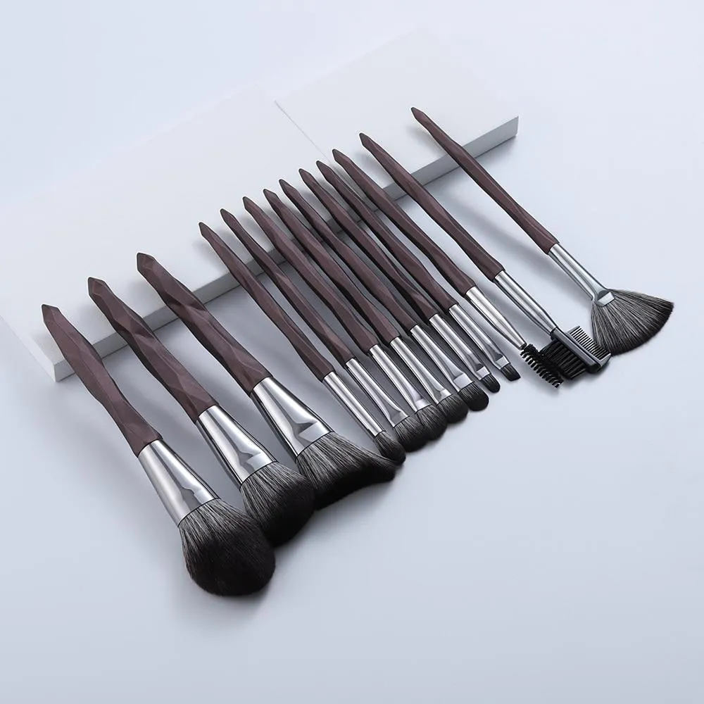 New Micron Crystalline Technology Design Makeup Brushes Set