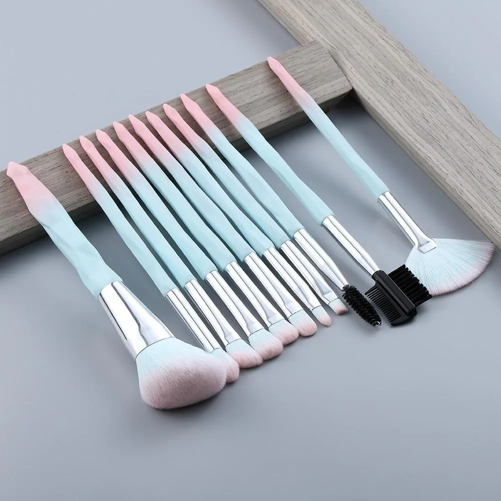 New Micron Crystalline Technology Design Makeup Brushes Set