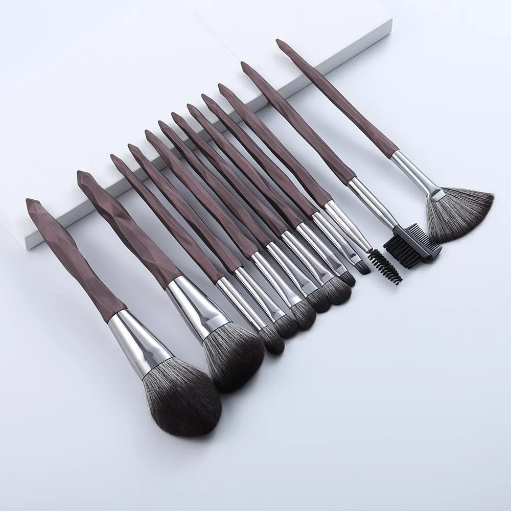 New Micron Crystalline Technology Design Makeup Brushes Set