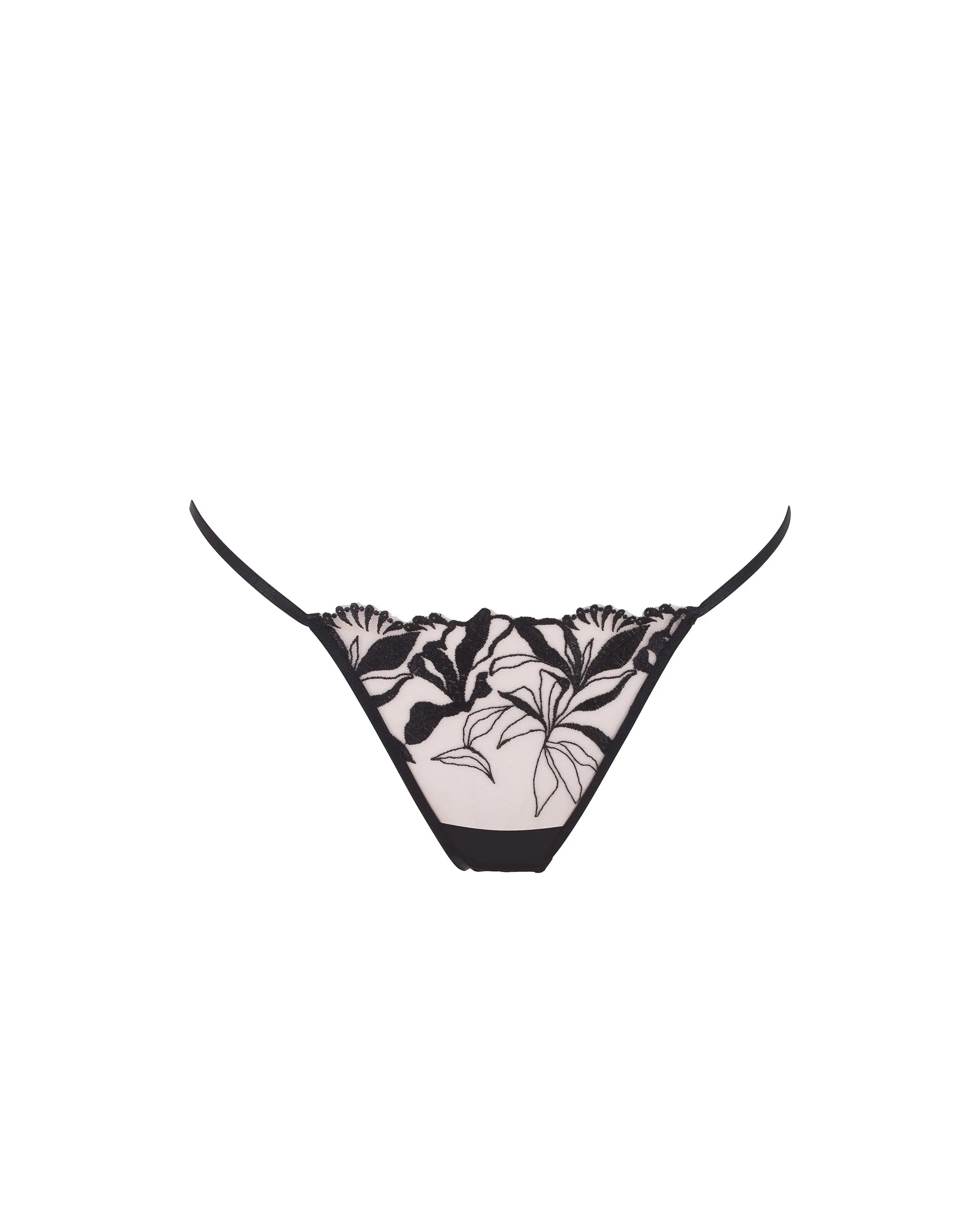 Persephone Panty Sheer/Black