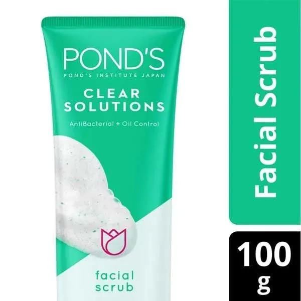 PONDS CLEAR SOLUTION FACIAL SCRUB 100G