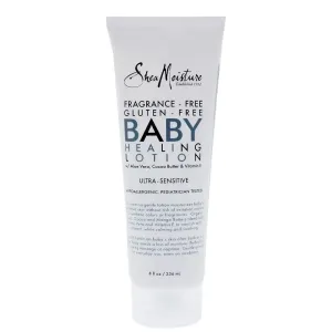 Shea Moisture Fragrance-Free Gluten-Free BABY Healing Lotion 8 oz