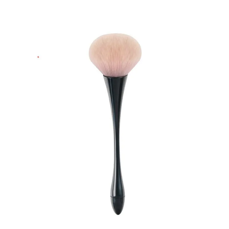 Soft Large Rose Gold Professional Makeup Powder Blush Brush