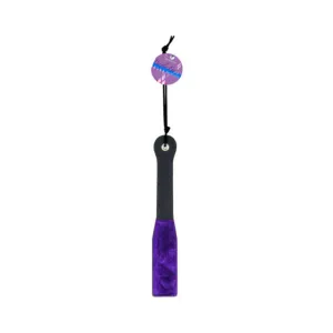 Spartacus 12" Faux Fur Paddle - Purple