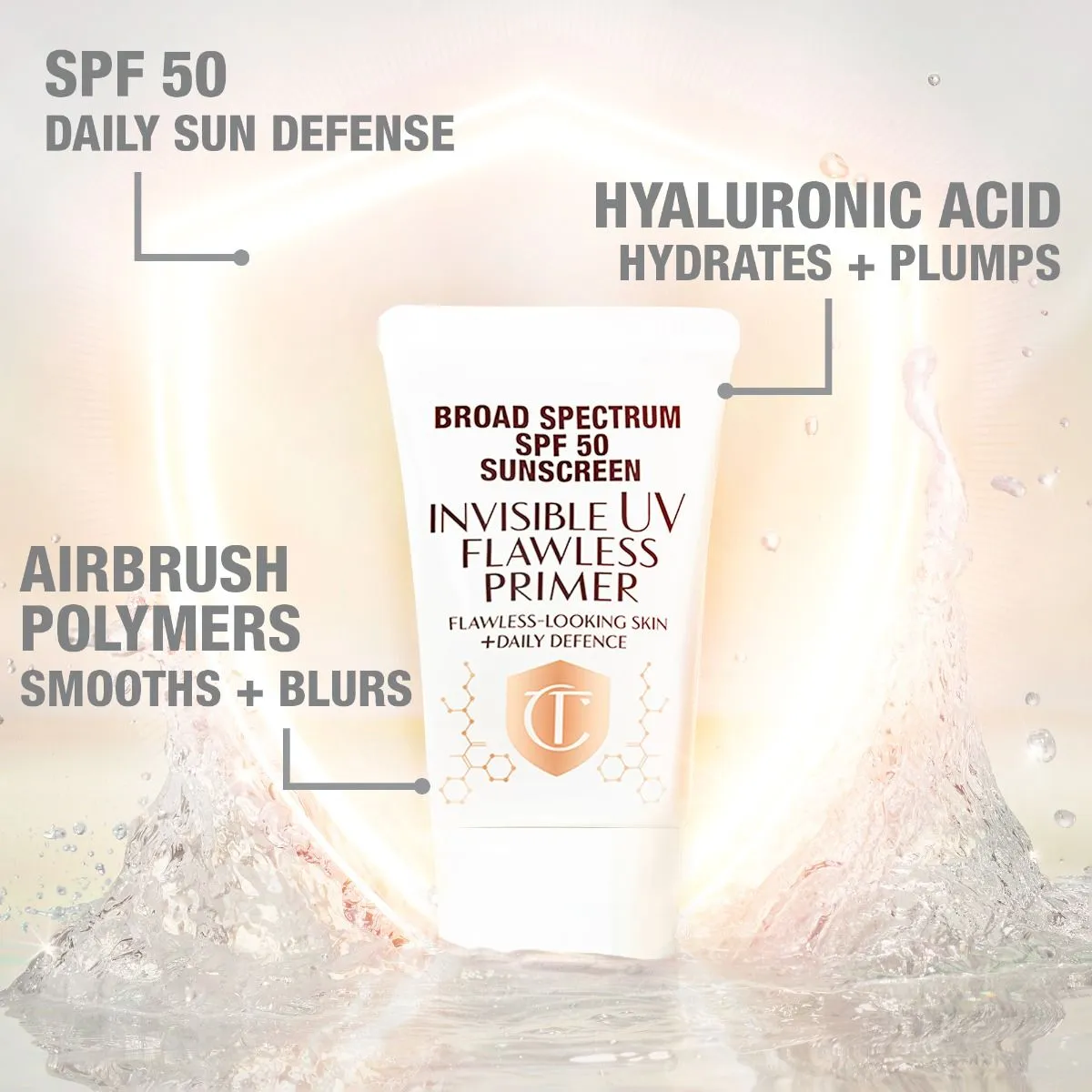 SPF 50 Invisible UV Flawless Primer