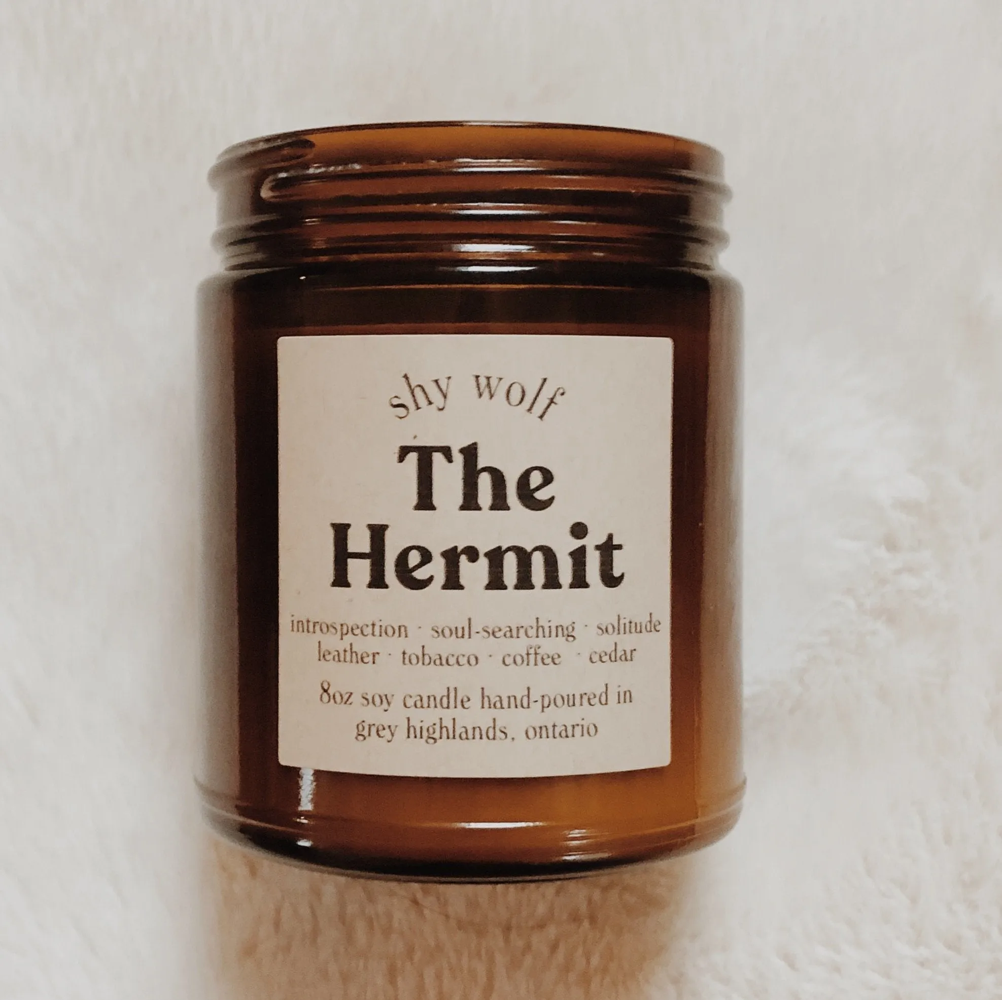 The Hermit Soy Wax Candle