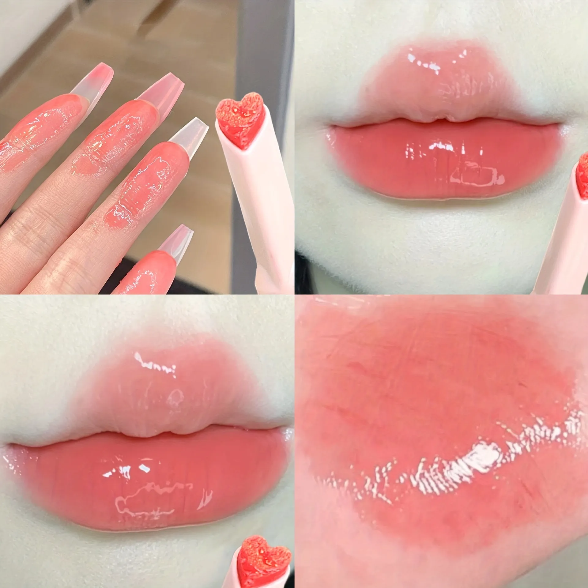 Valentines Day Gift Honey Lipstick for Plump Smooth Lips