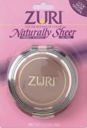 Zuri Naturally Sheer Pressed Powder - Golden Ivory